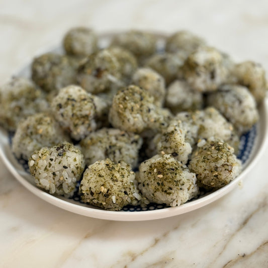 Seaweed Sushi Rice Balls recipe with Australian seaweed from Southern Seagreens