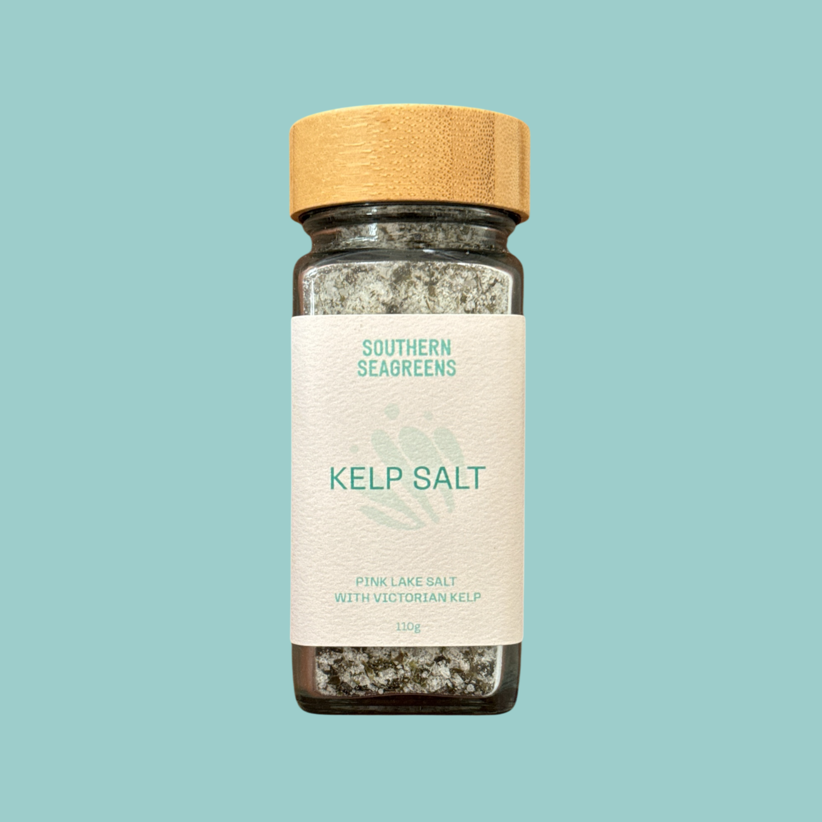 Kelp Salt 95g jar Southern Seagreens  Australian seaweed condiment featuring local kelp.