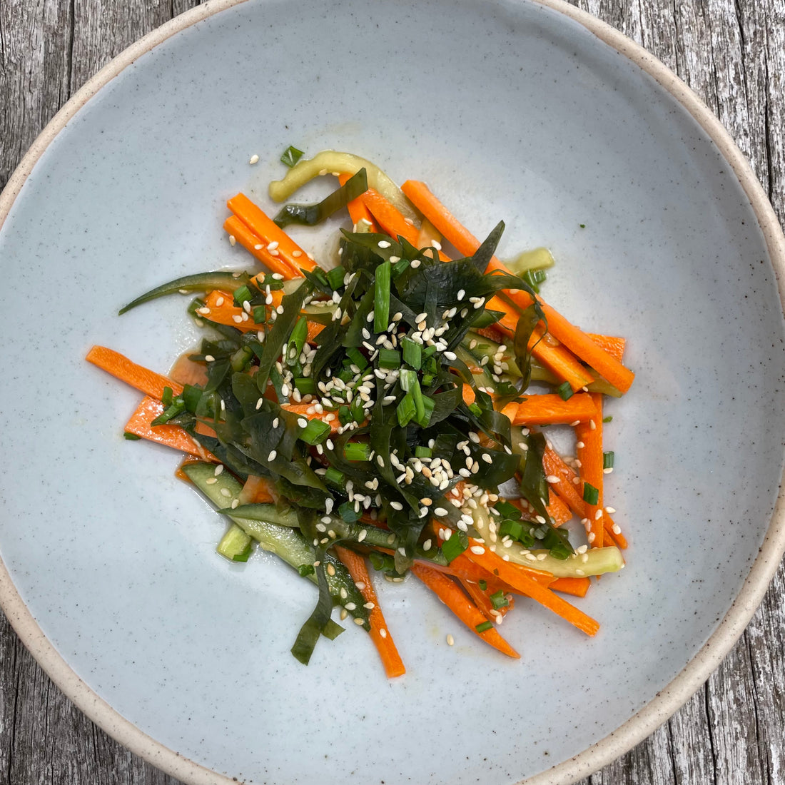 Seaweed Salad recipe with Australian Wakame from Southern Seagreens