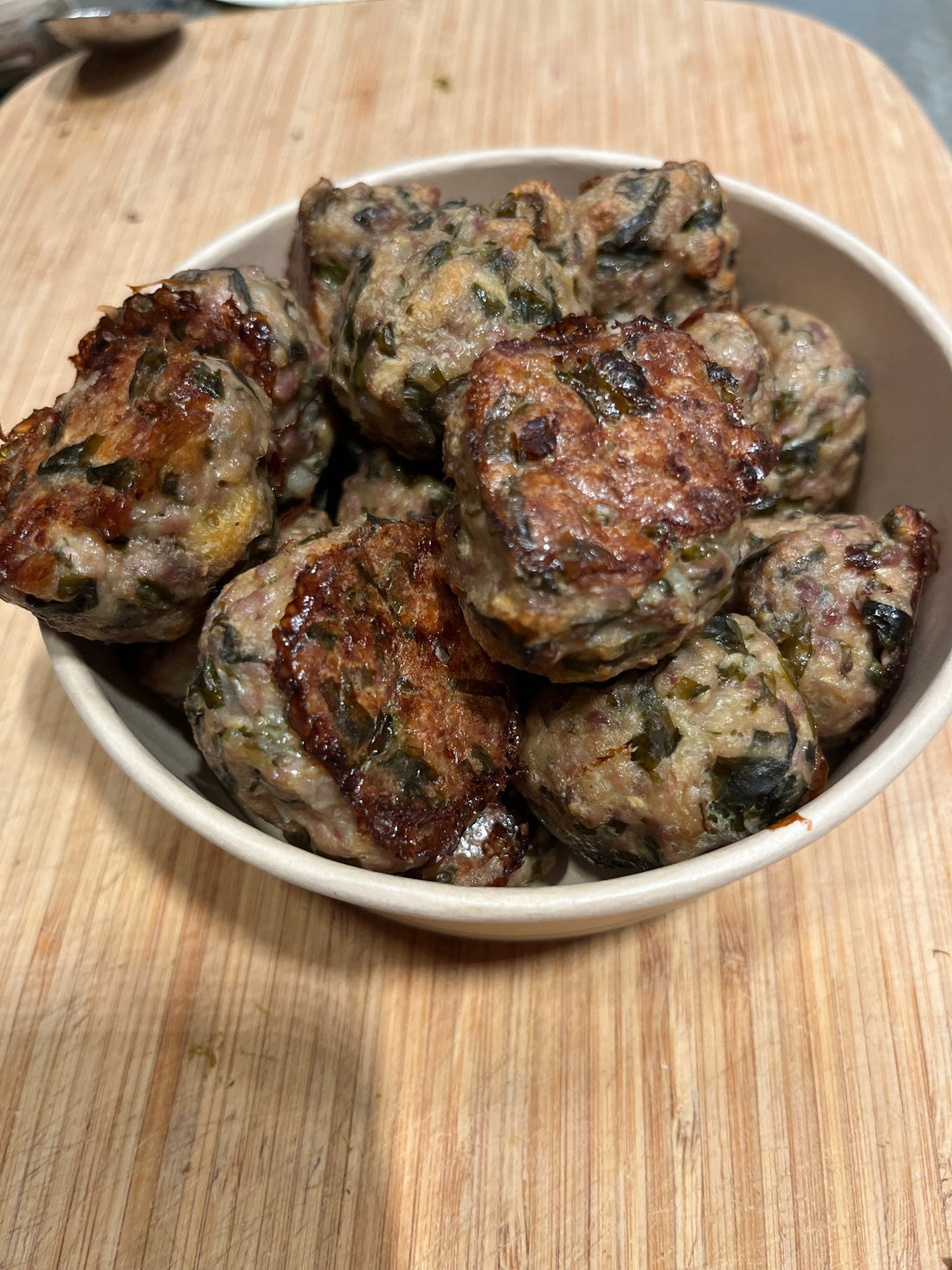 Niku-Dangu (aka Japanese style meatballs)