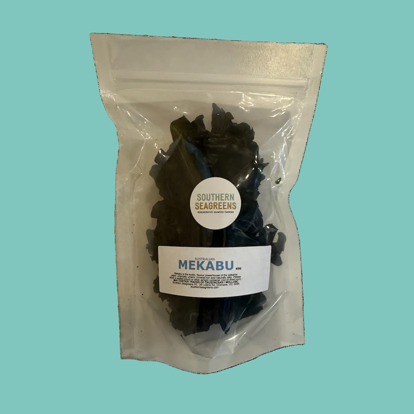 Southern Seagreens Mekabu Australian seaweed 65g