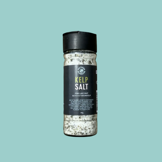 Kelp Salt 95g jar Southern Seagreens  Australian seaweed condiment featuring local kelp.