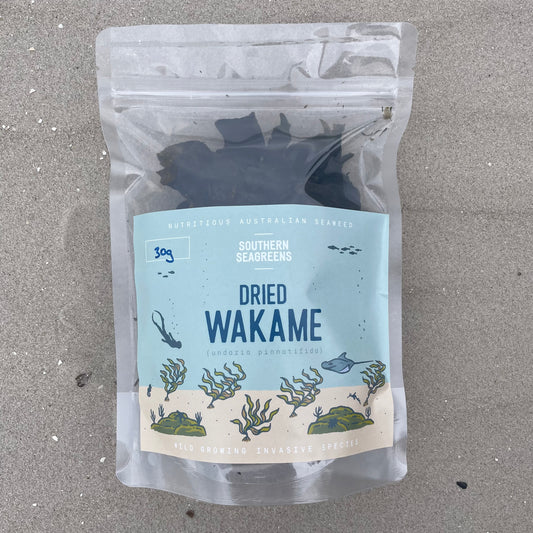 Southern Seagreens Australian Dried Wakame Seaweed Kelp Superfood